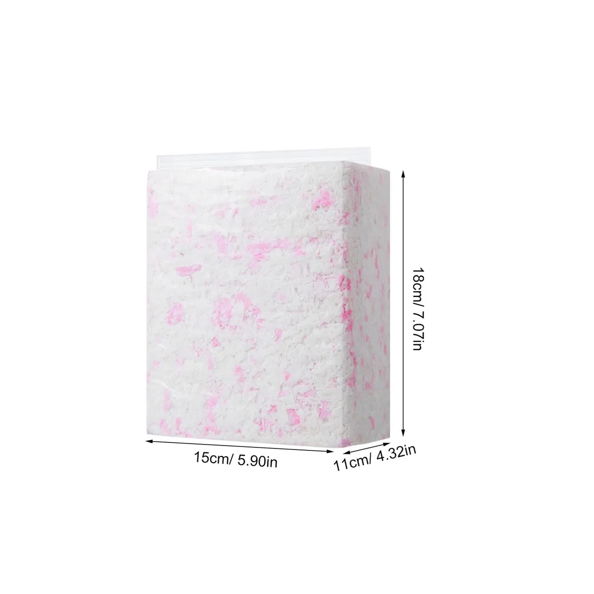 DECHOUS Lecho para Hámster y Pequeños Roedores 3 Bolsas de Algodón Natural sin Polvo Material Absorbente y Transpirable para Jaulas de Conejos Jerbos y Chinchillas Cama y Cómoda