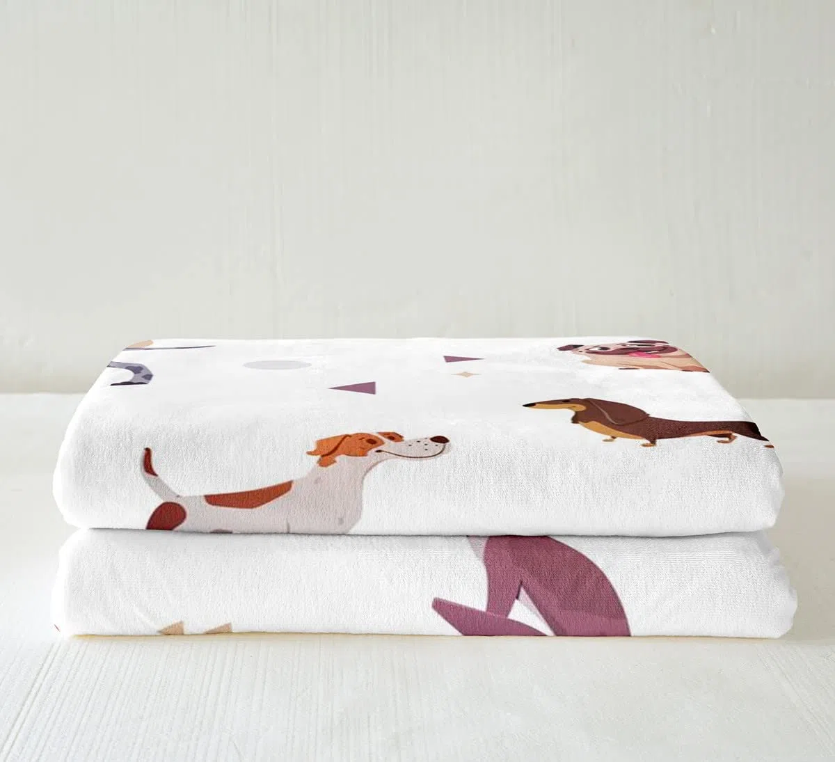 Loussiesd Manta Sherpa para perro, bonita manta de felpa para perro, animal 3D, kawaii, para cama, sofá, mascota, perro, manta cálida y mullida tamaño King, 87 x 94 pulgadas