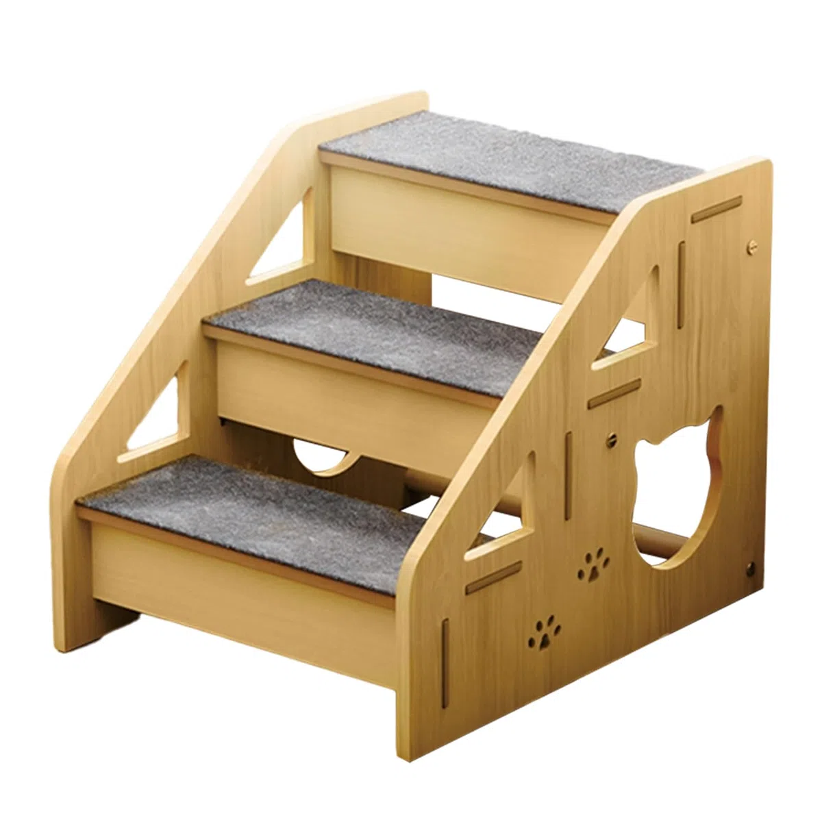 Escalones para Perros Escalera de Madera para Mascotas