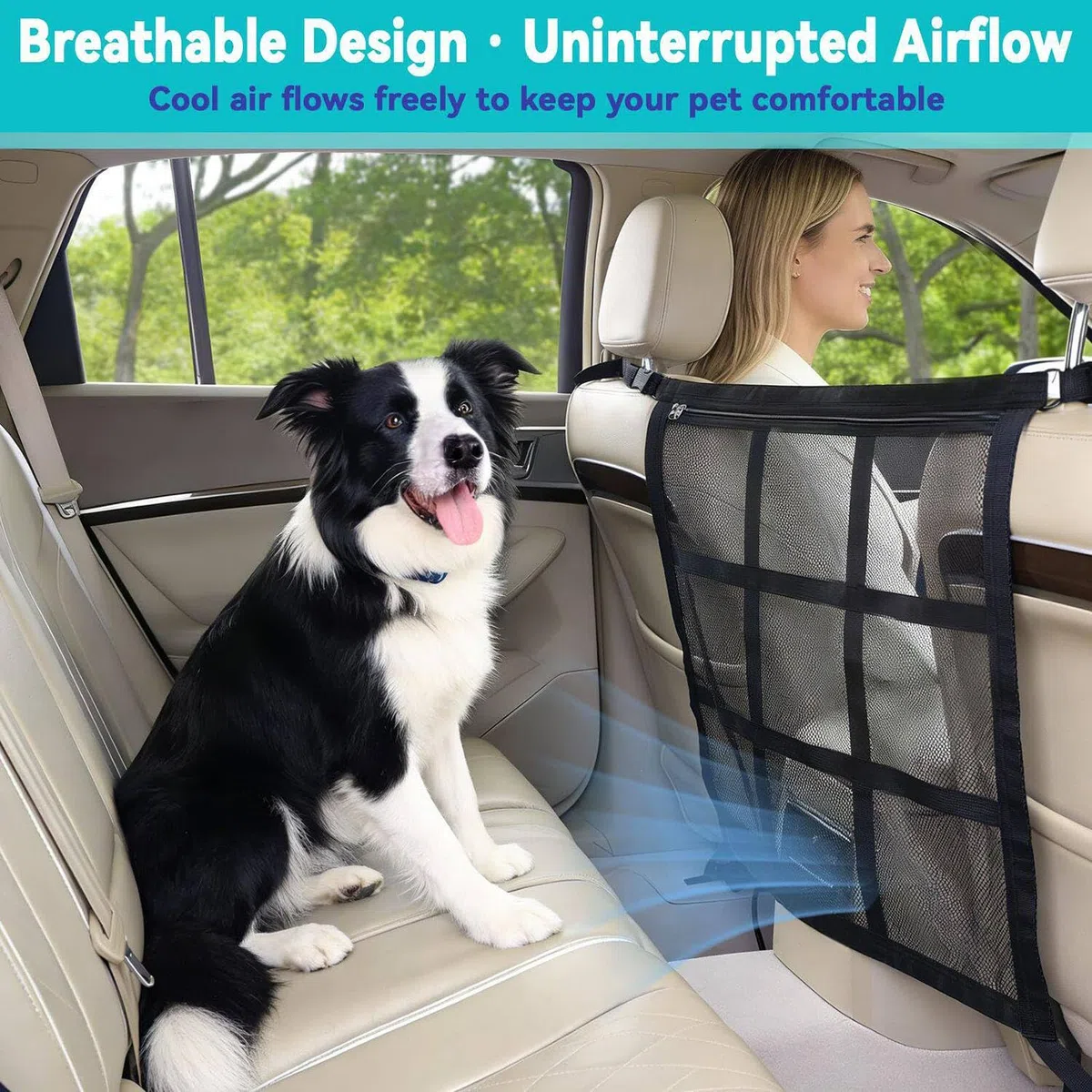Rejilla para Perros para Coche para Fiat 500X