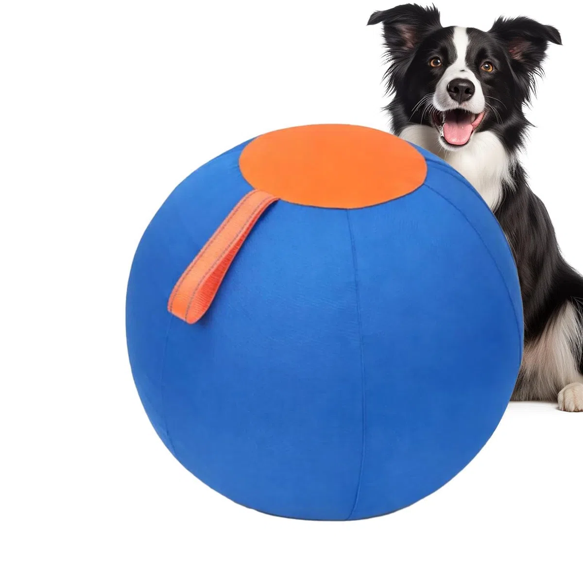 Pelota De Pastoreo Para Perros Grande Interactiva Resistente A Desgarros | Pelota Juego Mascotas Juguete Adiestramiento Canino para Parque Deportivo Patio Trasero Patio Jardín Césped Pas