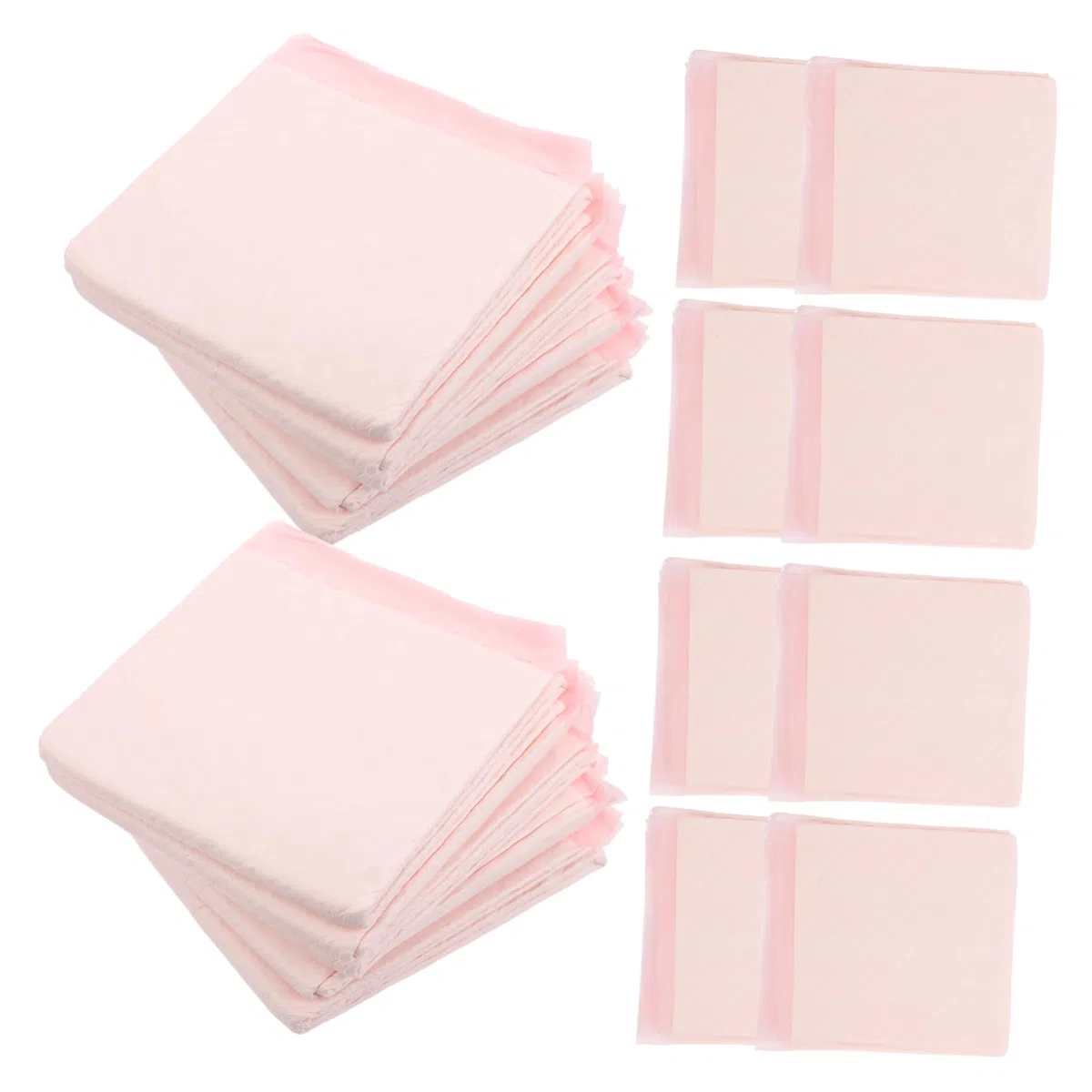 Toyvian Almohadillas para Orinar para Mascotas 50 Pcs Gruesas Superabsorbentes Antifugas para Viajes y Entrenamiento de Perros y Gatos