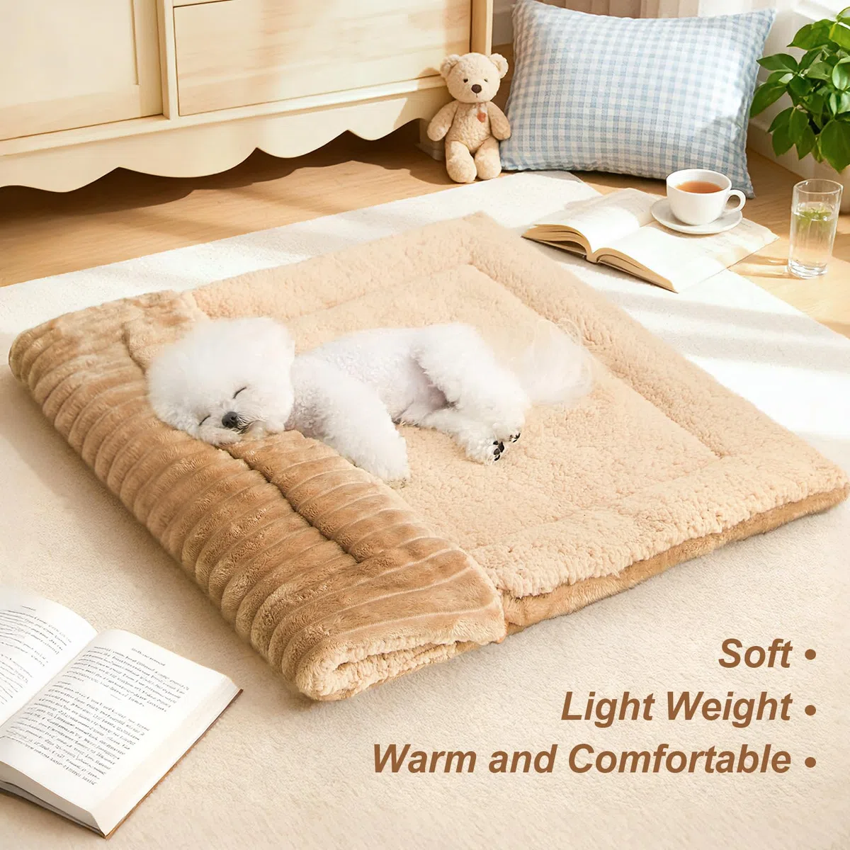 Jiupety Manta para gatos para interiores, XL