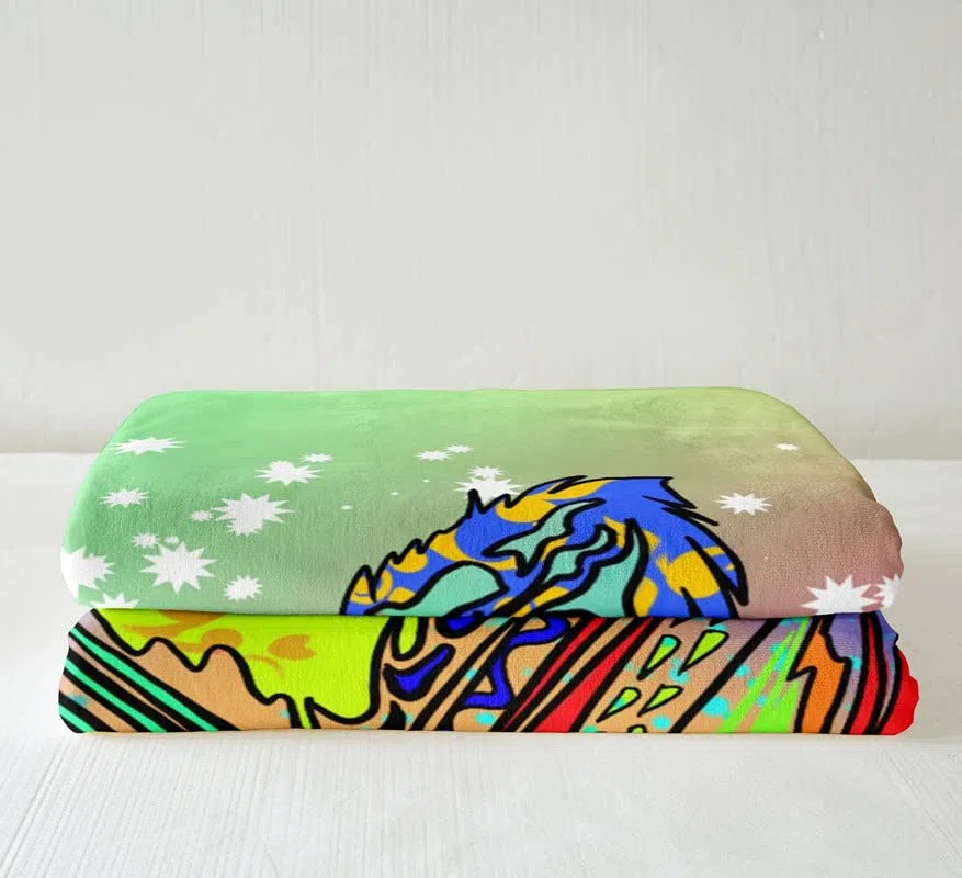 Kawaii Manta de forro polar para perro salchicha Corgi manta de felpa para perro para cama sof? cachorro perro mascota manta Sherpa para regalos para amantes de los perros manta verde y rojo decor