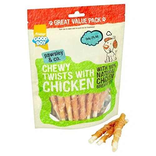 Buen Niño zähe Gallina Twisters 320 g (Paquete de 2)