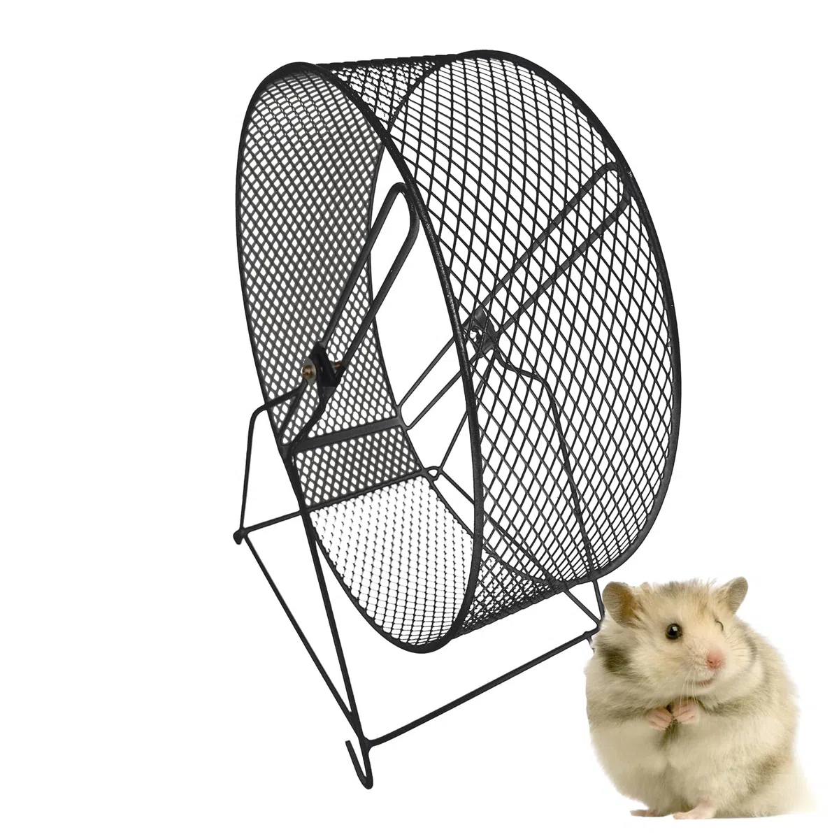 Rueda silenciosa para hámster, ruedas de ejercicio de animales pequeños, rueda de correr para hámster, juguetes divertidos para hámsteres, ratones, jerbos