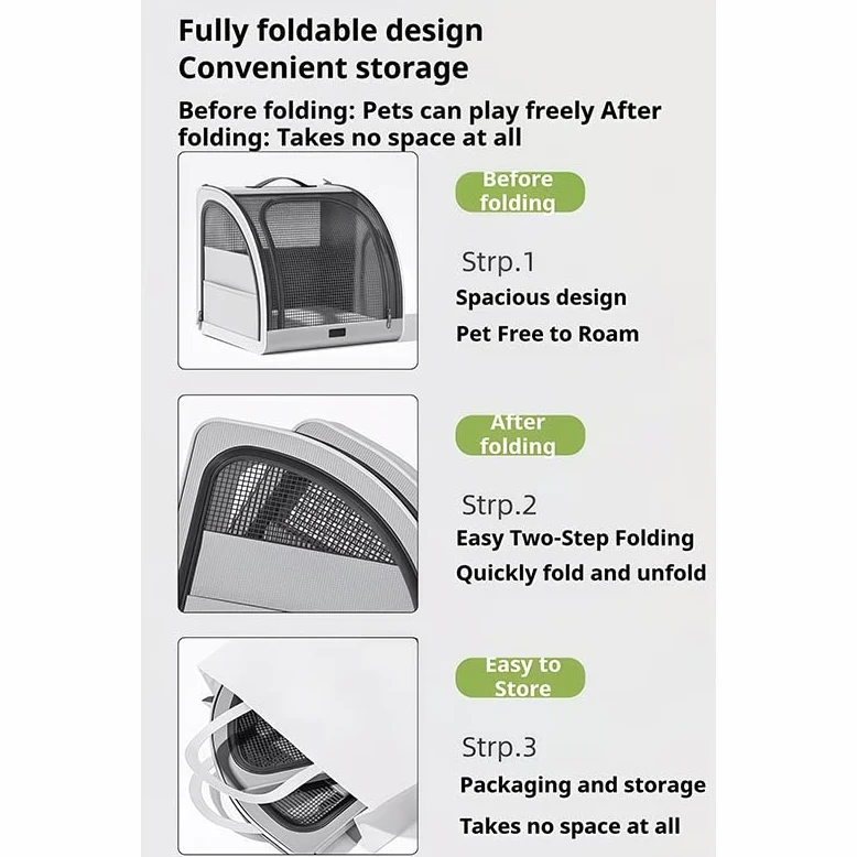 Transportín Coche Perro para Subaru Outback 2000-2026, Jaula Plegable Asiento Trasero Maletero, Tela Oxford Transpirable 3 Puertas de Cremallera Auto,Grey