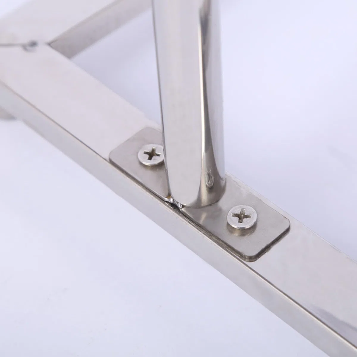 rockible Soporte en Diseño en 7 Metálico Percha Acero Multifuncional Artículo para Aves, Mediano