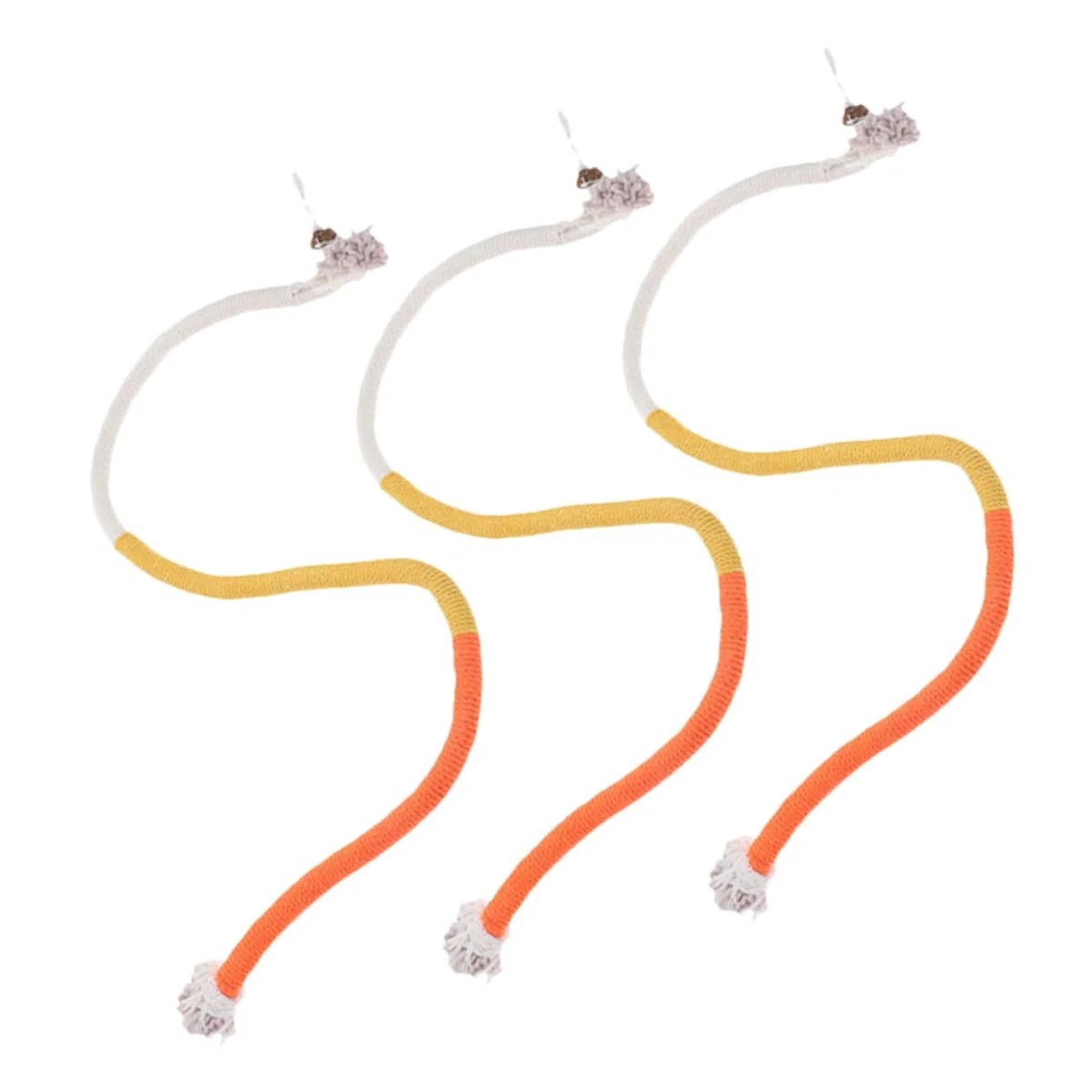 POPETPOP 15 Piezas De Cuerda para Masticar Gatos Cuerda para Masticar Juguetes para Mascotas Juguetes para Gatos Juguetes para Juguetes De Cuerda De Algodón para Juguete