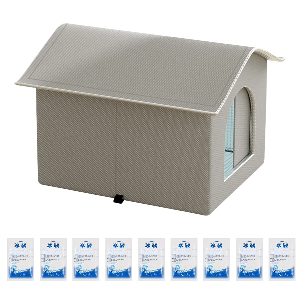 Caseta Aislada para Gatos Suministros Mascotas Camas Perros Muebles