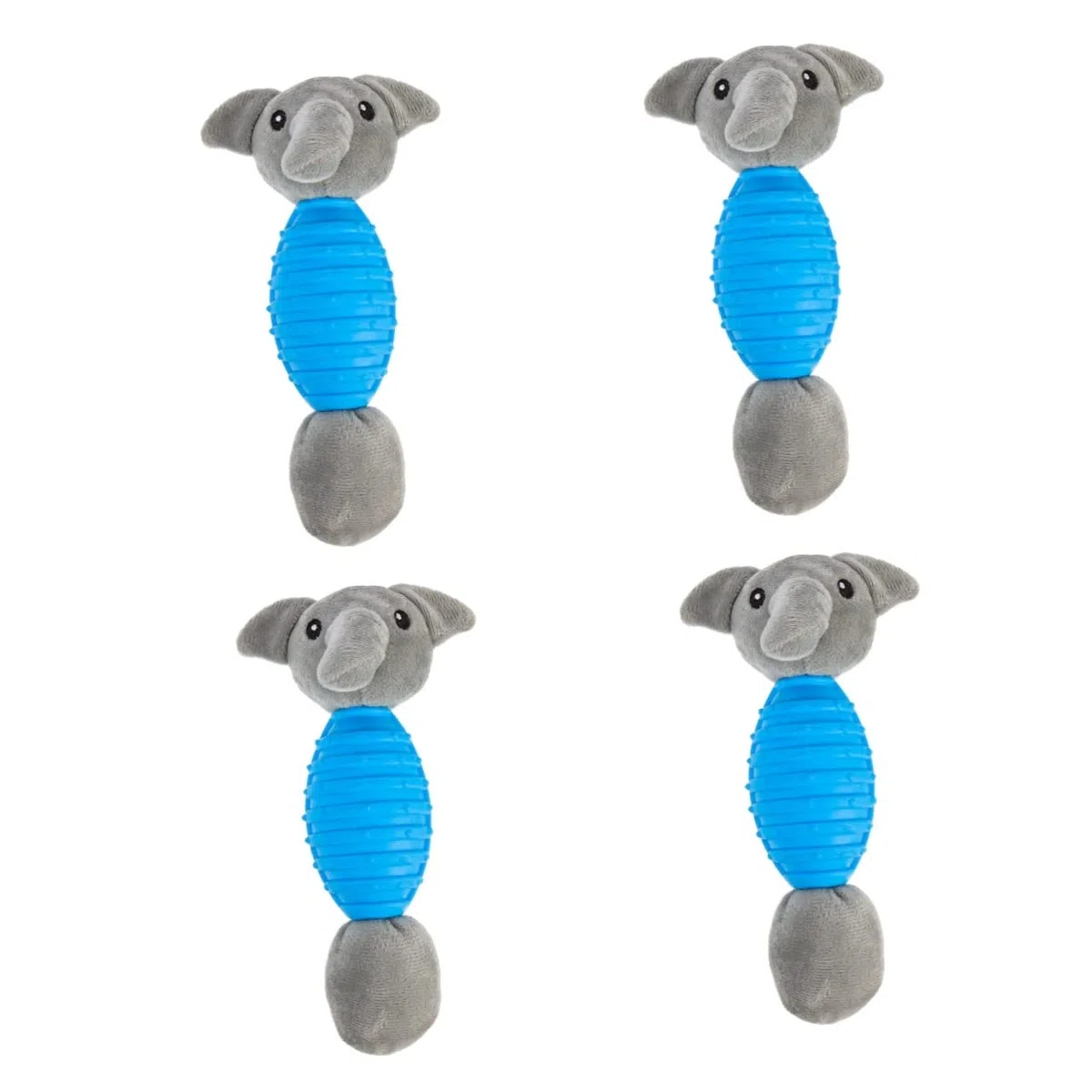 Sosoport 4 Juguetes Chirriantes Adorables para Perros Juguete Masticable para Cachorros Juguete Interactivo para Mascotas Juguete para Uso Doméstico.