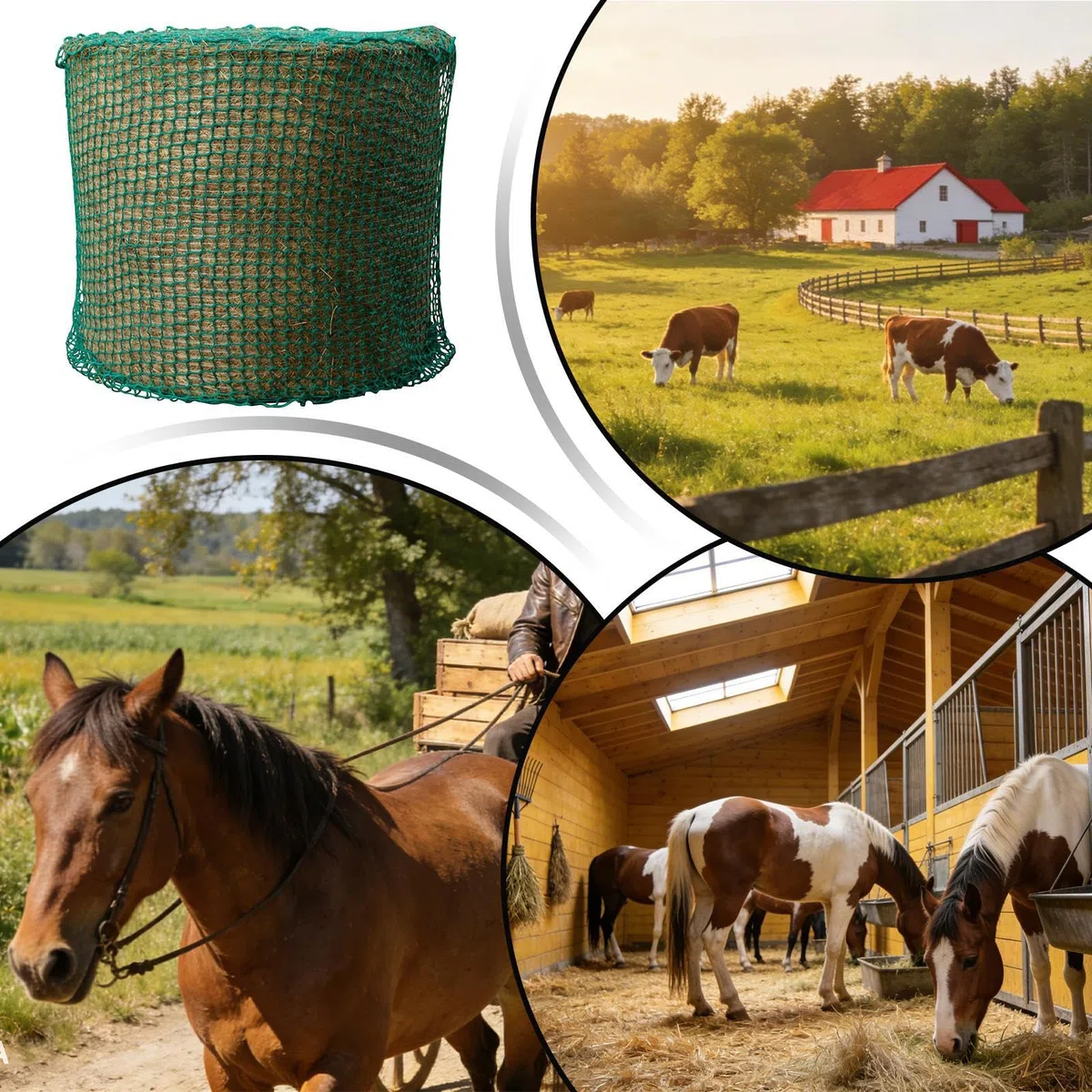 Redes De Heno De Alimentación Lenta Para Caballos Almacenamiento De
