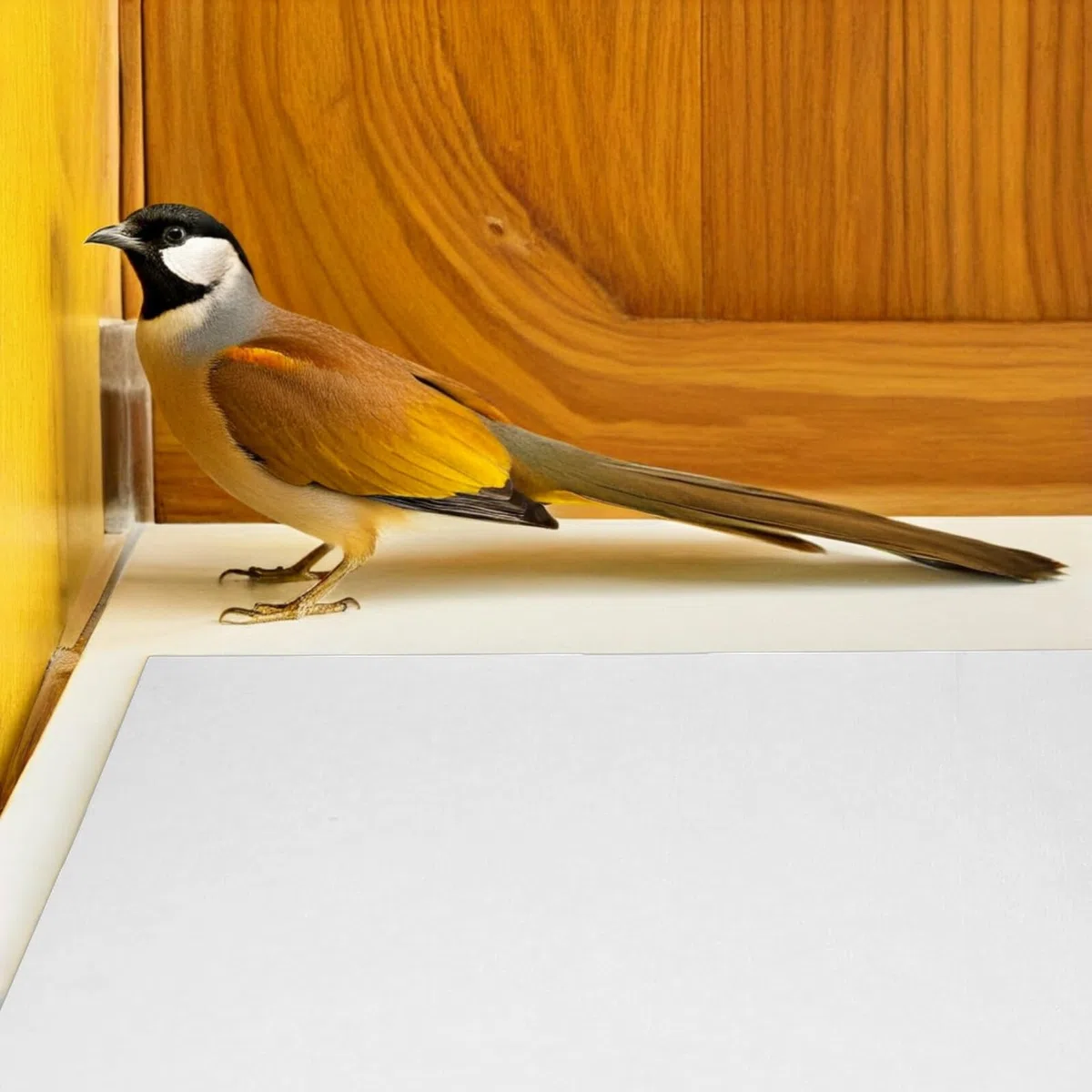 Gadpiparty Papel Absorbente para Jaulas de Pájaros 40X40 CM 100 Unidades Desechables Revestimiento Transpirable y Recortable para Loros Canarios y Aves Pequeñas Protección Higiénica y