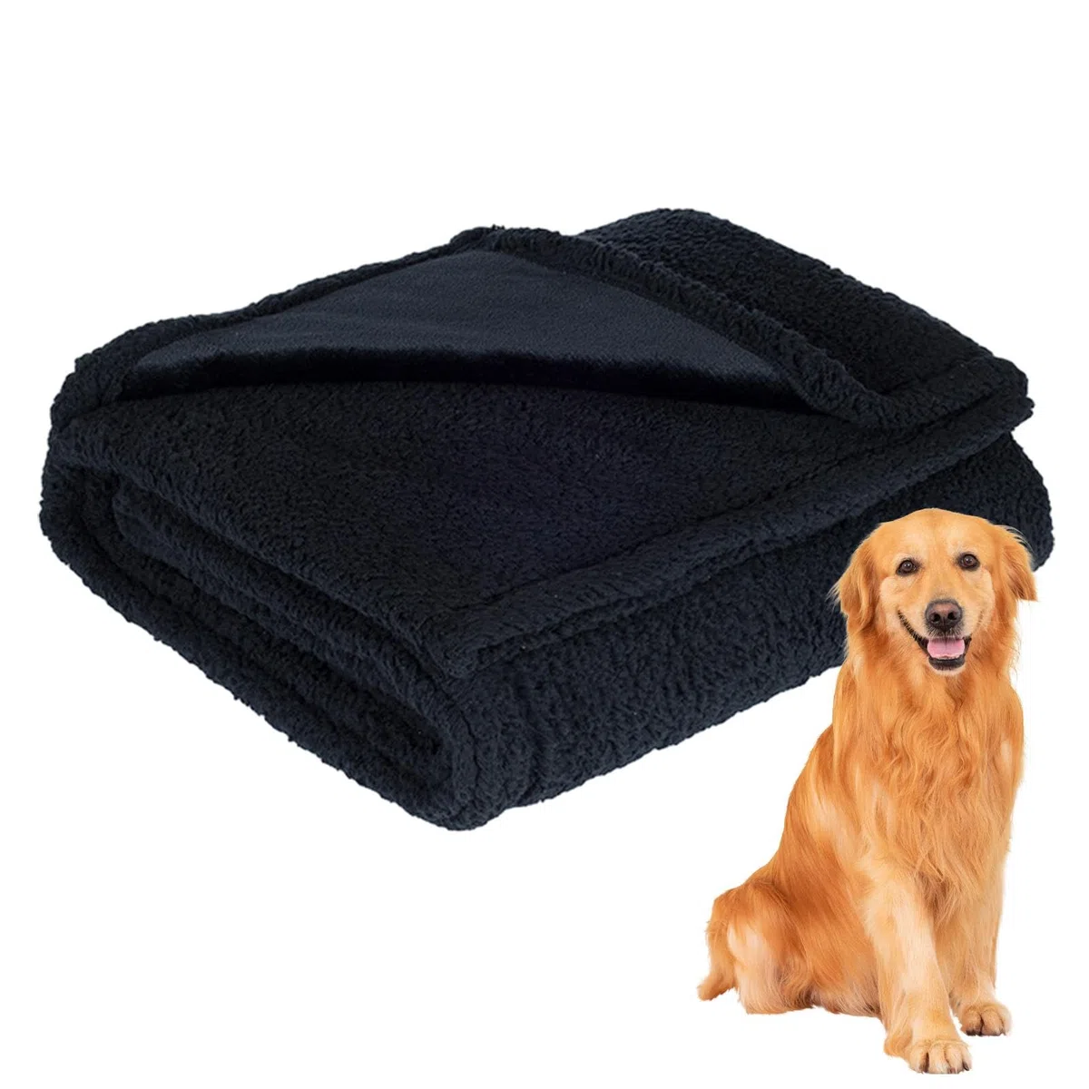 Manta Lavable a máquina para Mascotas, Manta de Franela para | Perros y Gatos, Manta Lavable para Perros, Suministros para Mascotas acogedoras para Gatos de Interior, Todas Las Estaciones,