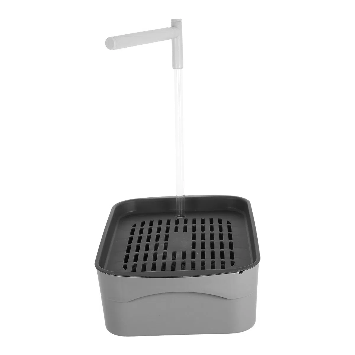 HEALLILY Bañera Automática para Periquitos y Agapornis con Circulación de Agua y Ducha Integrada para Jaulas de Pájaros Material Abs Diseño Especial para Loros