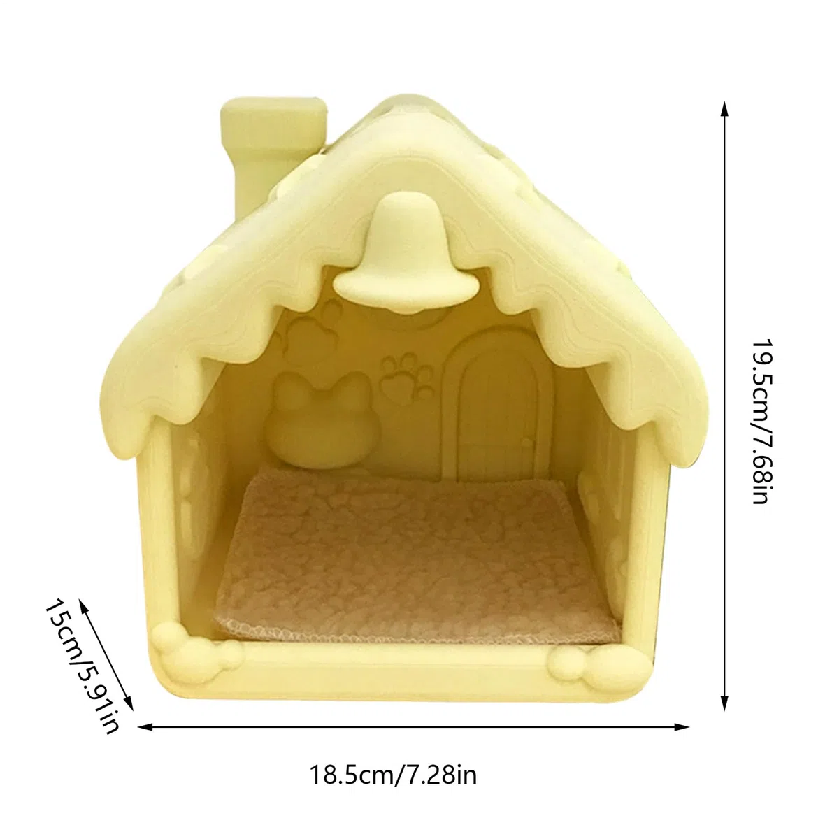 genérico para jaula | Casa de Abri y escondite impreso en 3D, refugio y escondite para pájaros | para Loros Periquitos Calopsittes Canaris Inseparables Ponte Y Reproducción