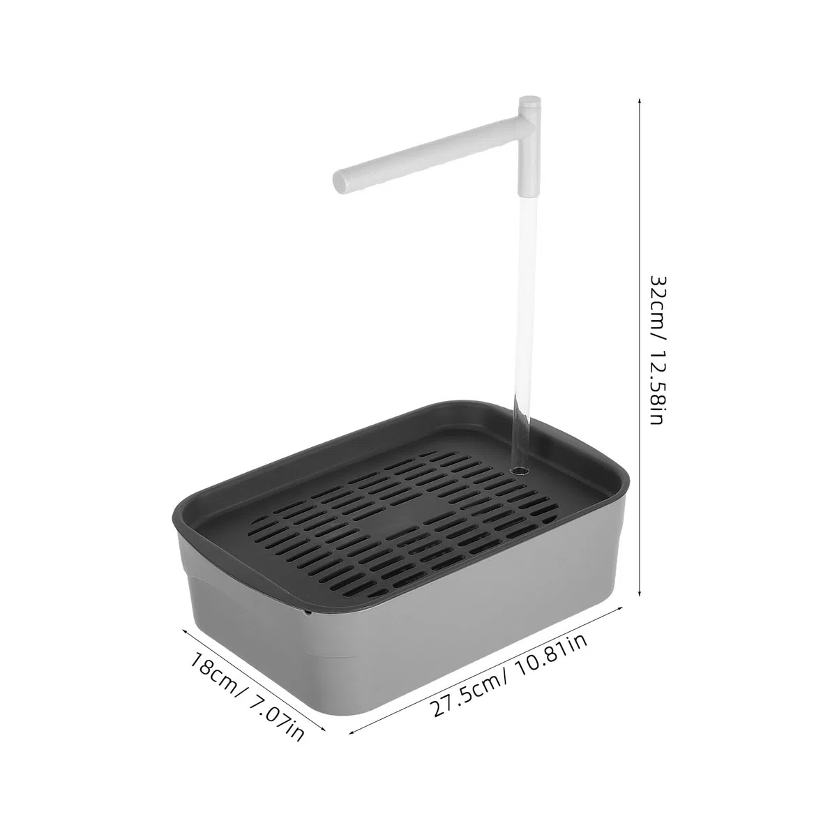 SHINEOFI Cuenco de Baño Automático para Pájaros Ducha para Loros, Periquitos y Palomas, Bañera de Plástico Resistente para Uso en Jaulas y Aviarios