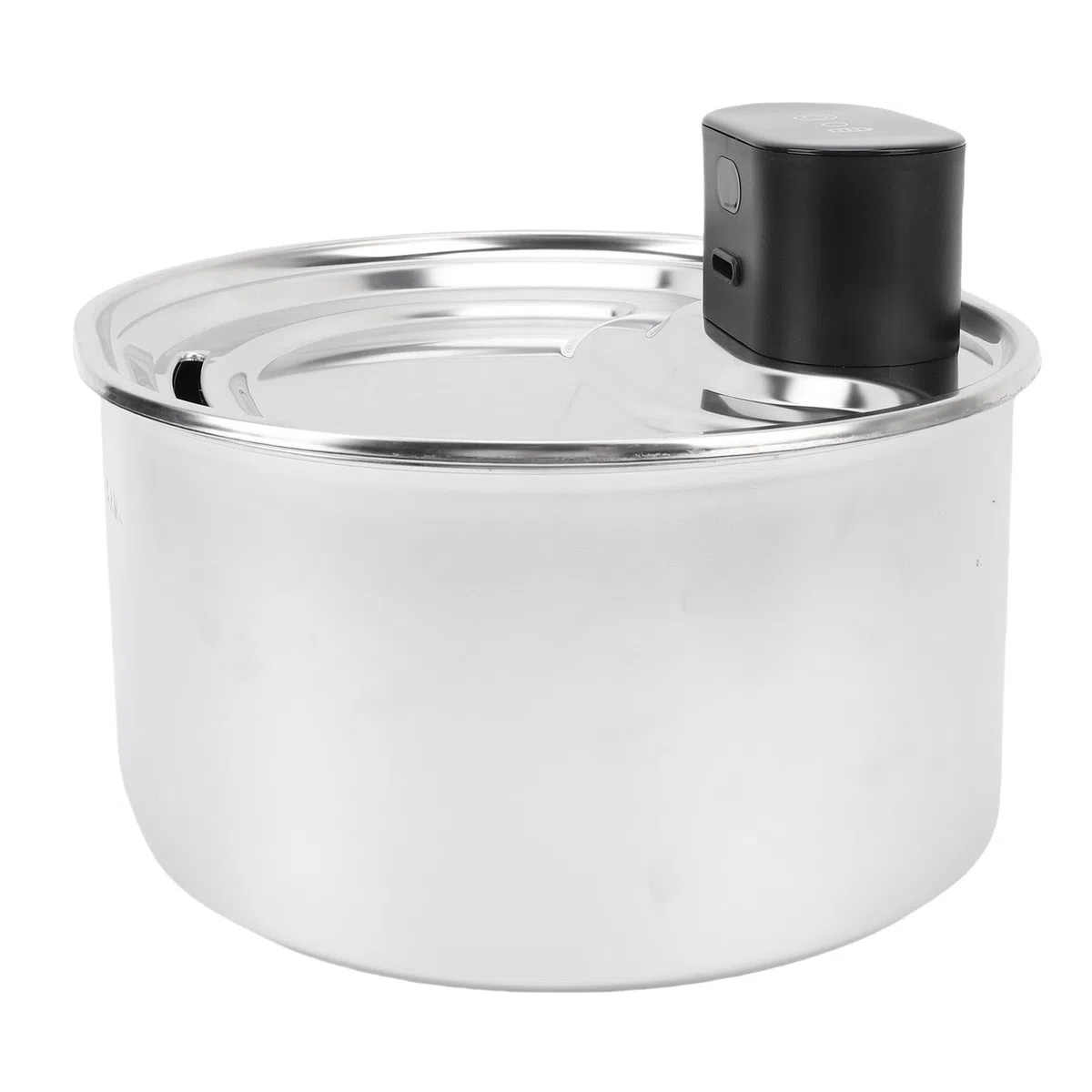 Fuente de Agua para Gatos de Acero Inoxidable, Dispensador Automático de Agua para Mascotas de 3,2 L con Sensor Inteligente y Diseño Recargable, para Gatos y Perros en