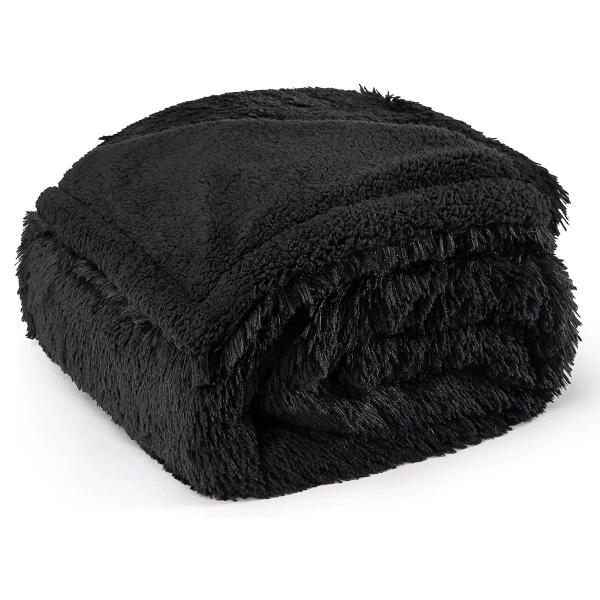 Mantas impermeables para perros, mantas grandes y medianas para cachorros, gatos, manta a prueba de fugas para protector de sofá cama, tapete térmico suave y cálido para dormir (negro, 145 x