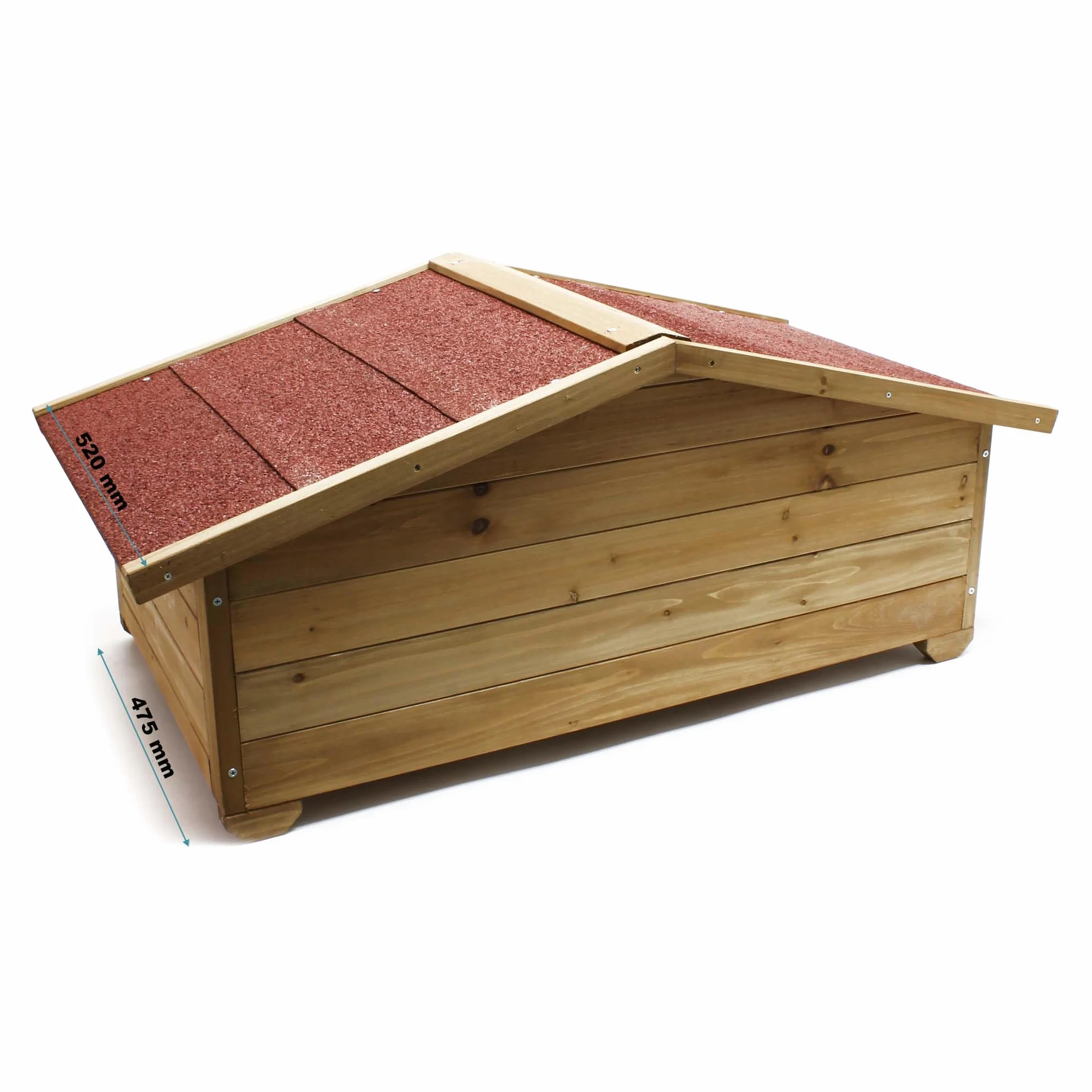 Caseta Grande para Gatos casa hogar Impermeable Aislado Exterior para jardín