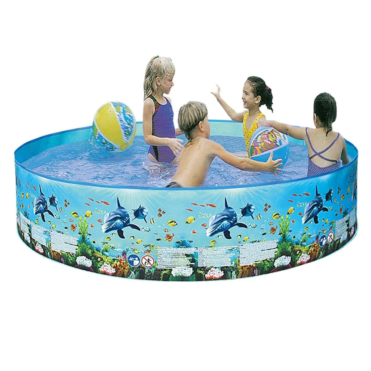 Piscina Plegable Portátil Infantil Bañera Exterior No Inflable De Verano | Piscina De Agua Plegable Para Familia Niños Adultos Mascotas Jardín Patio Terraza Jardín Trasero Patio Exterior
