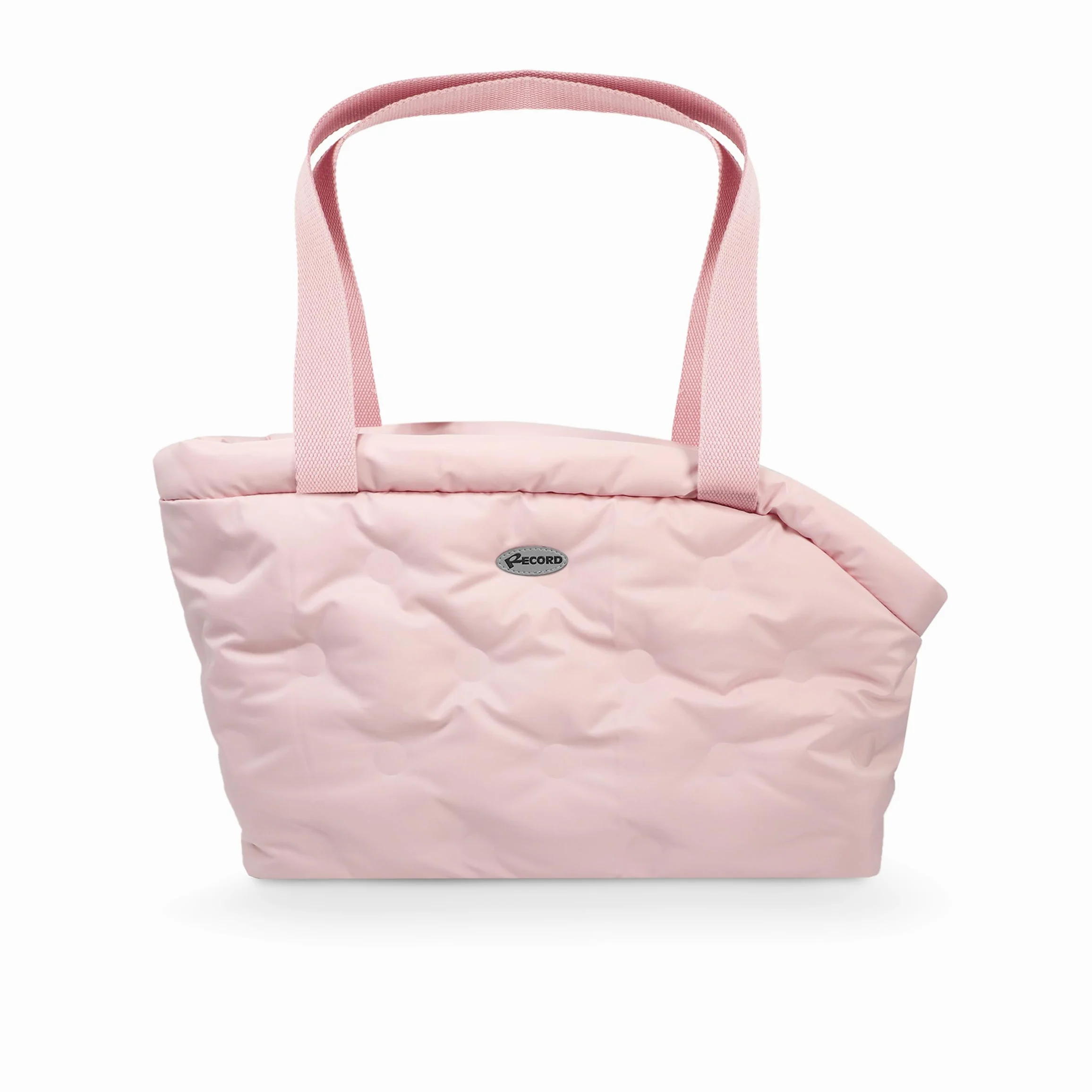 Record - Bolsa para Perros y Gatos Sofi. Transportín Impermeable Acolchado. Bolsa para Perros con Correa de Seguridad y Fondo extraíble. hasta 6 kg | Rosa, 37 x 17 x 26 cm