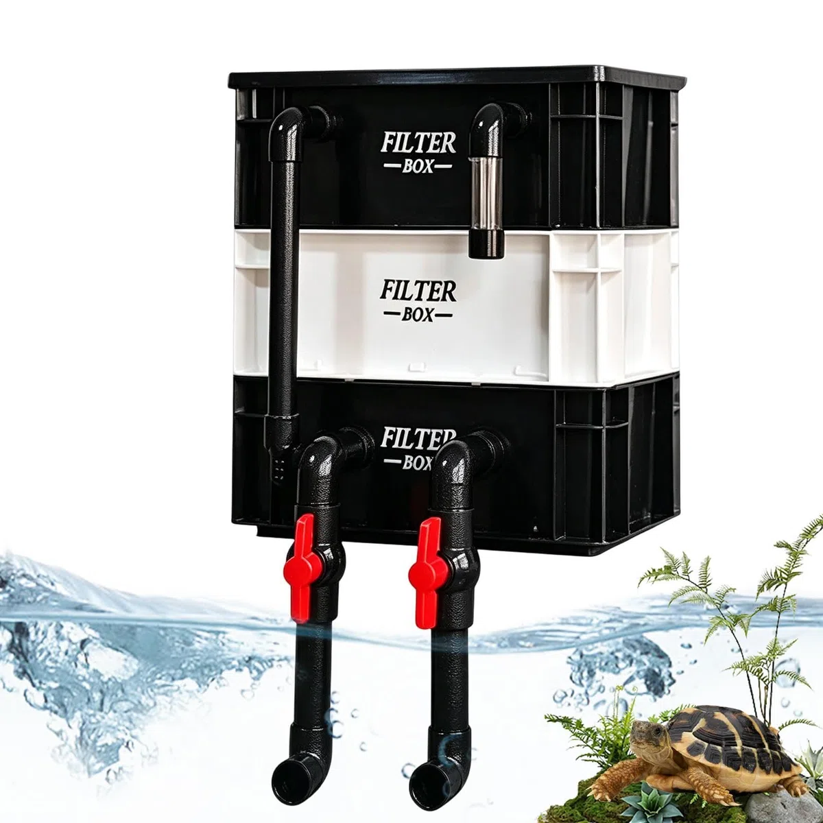 Filtros de Pecera Bomba de Circulación de Agua | Filtro de Acuario Para Limpieza De Impurezas En Interiores Domésticos Y Hogares Tortugas Acuáticas Peces Betta Y