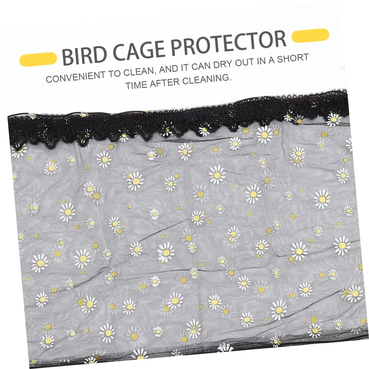 DOITOOL 4piezas Cubierta De Jaula De Pájaros Malla Transpirable Protección Polvo para Accesorios De Jaula para Aves Domésticas