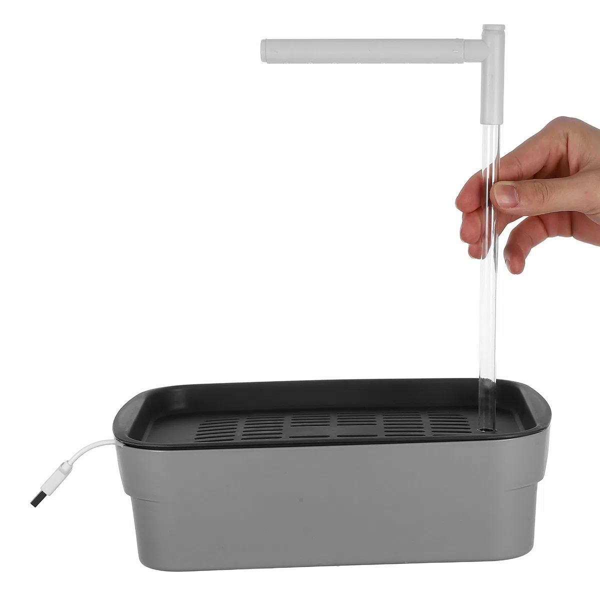 SHINEOFI Cuenco de Baño Automático para Pájaros Ducha para Loros, Periquitos y Palomas, Bañera de Plástico Resistente para Uso en Jaulas y Aviarios