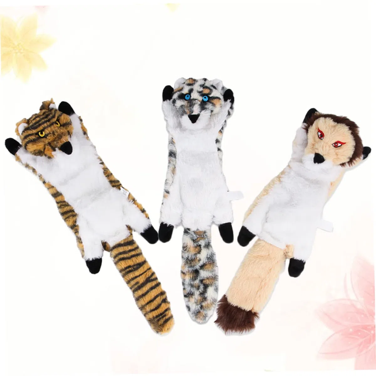 Housoutil 6 Piezas De Juguete De Peluche para Perros Suministros para Perros Juguetes para Mascotas Juguetes para Niños Juguete para Perros Chirriantes Cubiertas para Peceras
