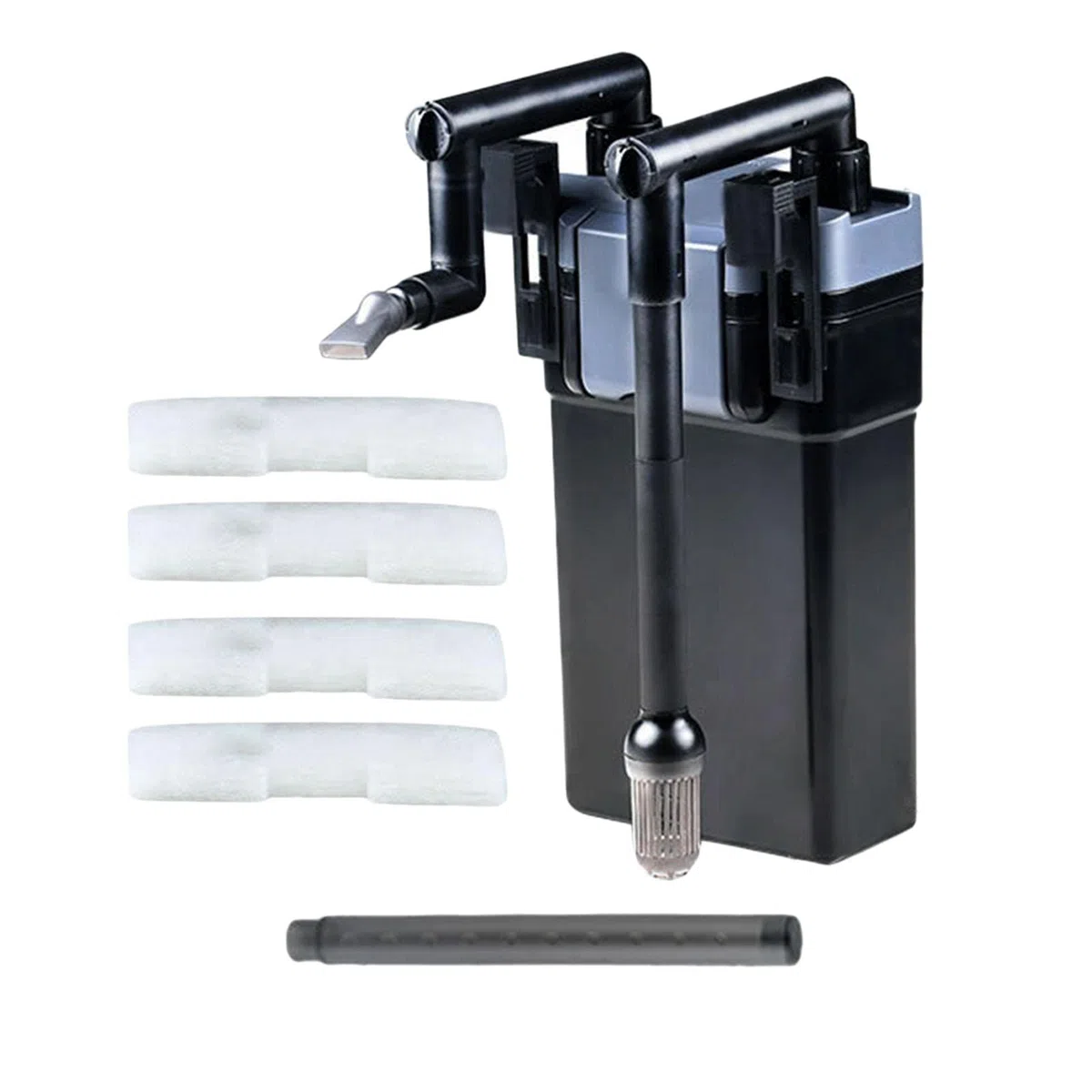 Filtro Externo para Acuario, Filtro Colgante Montado en La Pared, Filtro Sumergible para Pecera para Pecera de 20-80 Cm, 135x245x60mm