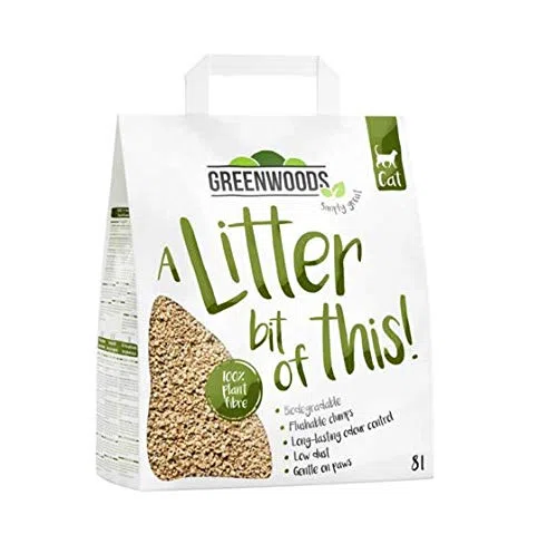 Greenwoods - Cama para gatos (3 x 8 L)