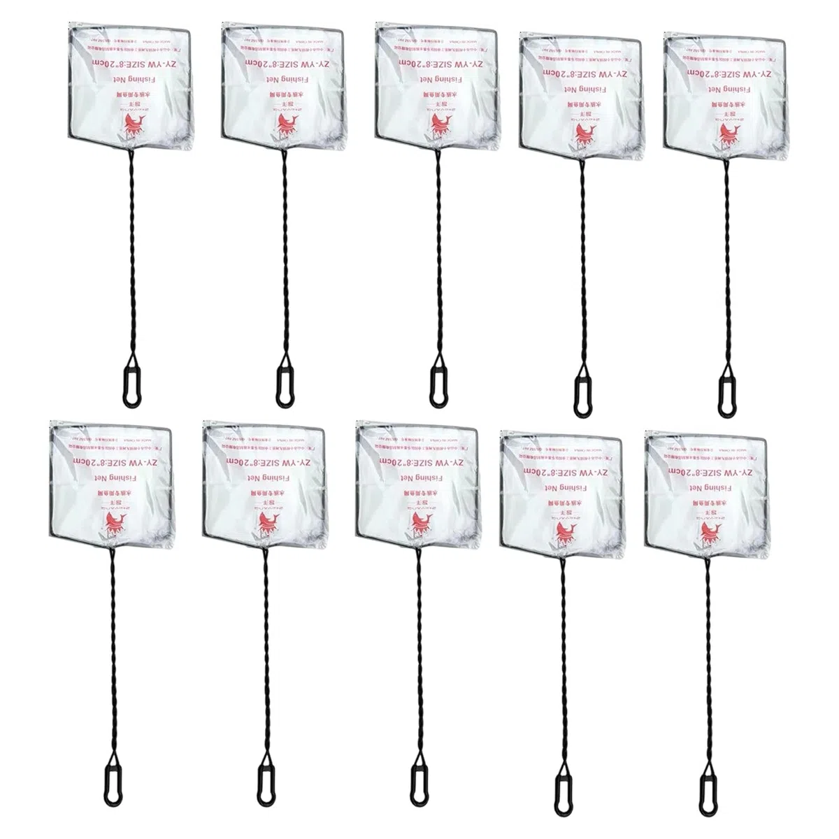 Paquete De 10 Cucharas Limpieza Fina Profesionales para Acuarios Red Peces Varias Ocasiones Hogar Y Oficina Peceras Acuarios Receptor Peces