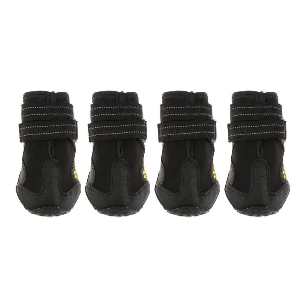 4 Pares de Zapatos para Perros Y Cachorros, Sin Calcetines.