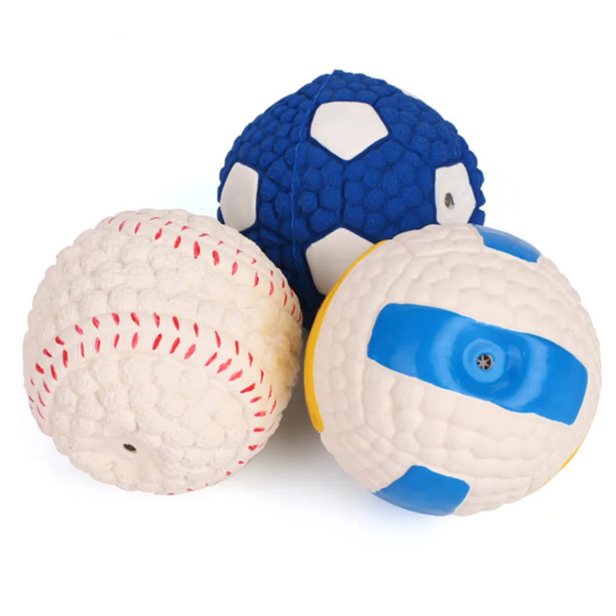 YARNOW 4 Piezas Juguete para Morder Mascotas Juguetes De Entrenamiento para Mascotas De Juguete De Goma De Látex Juguetes para Perros Masticar Pelota De Juguete
