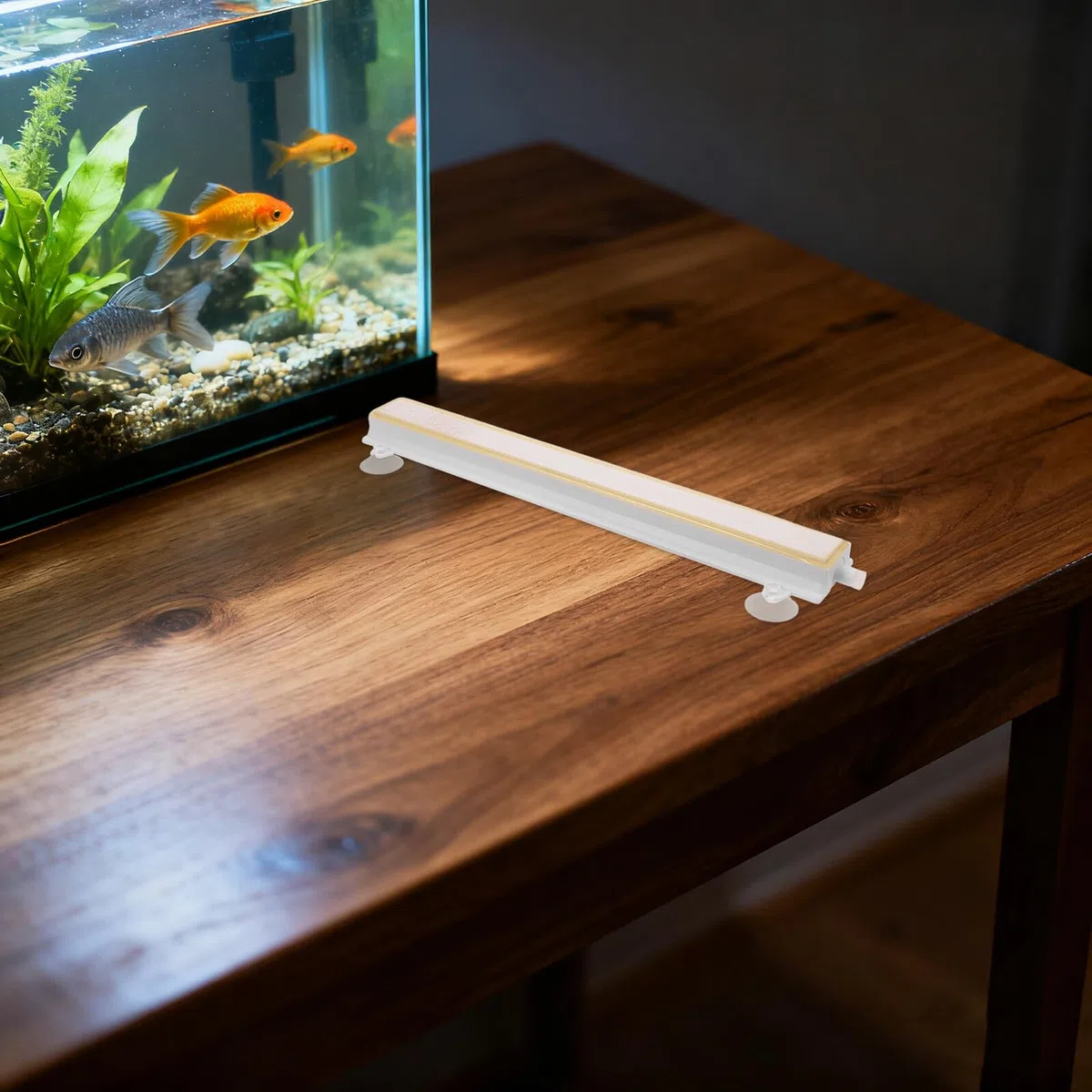 Piedra de Aire para Acuario Barra Burbujeadora Silenciosa Tubo de Burbujas Decorativo para Agua Dulce y Salada Compatible con Peceras Pequeñas y Grandes