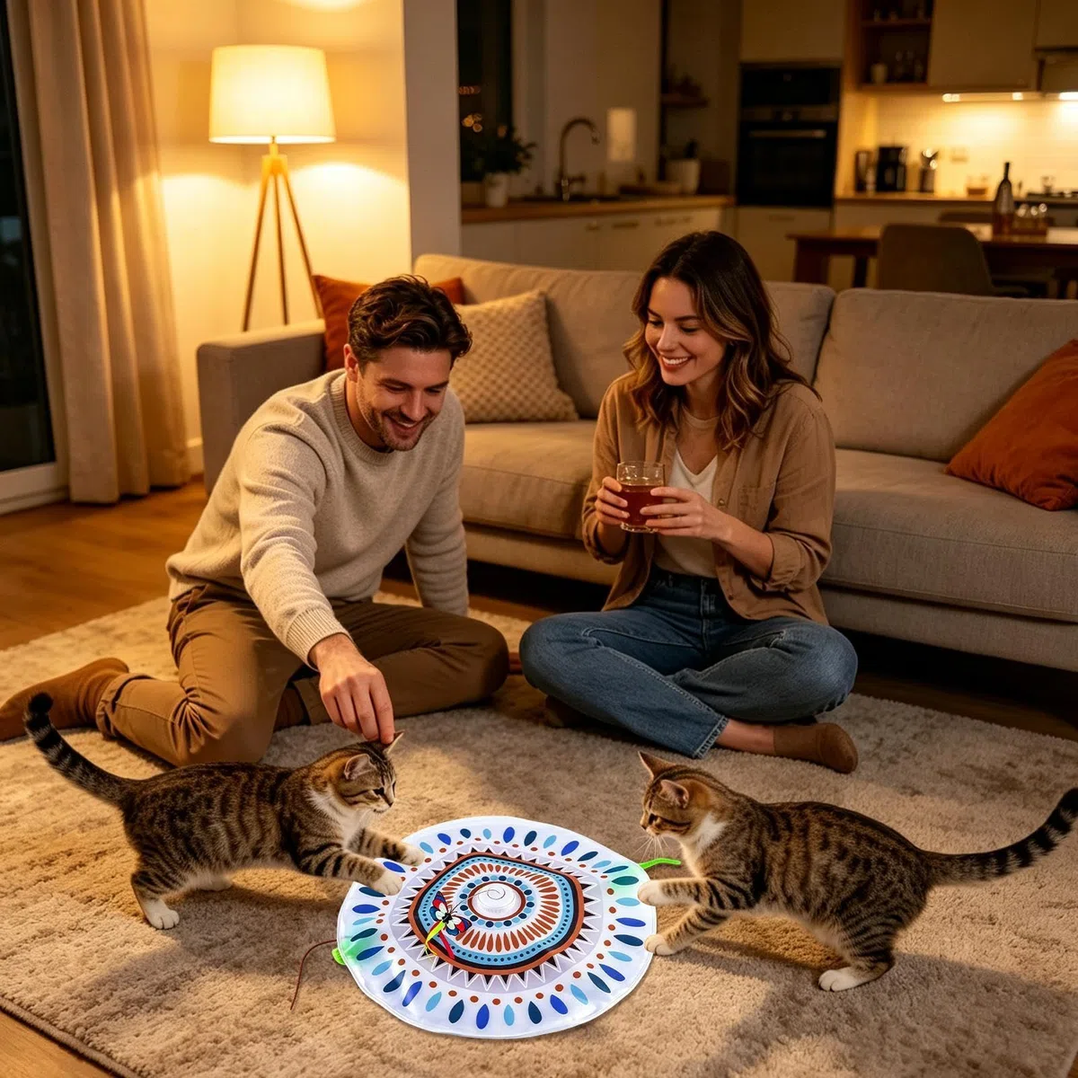 Juguetes de ejercicio para gatos, recargables, juego de entrenamiento