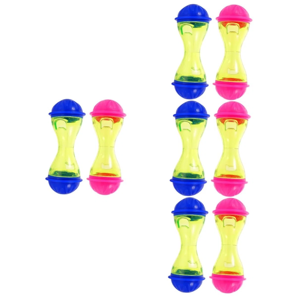 FRCOLOR 8piezas Dispenser De Comida para Mascotas Juguete Interactivo para Perros y Gatos Alimentador Lento y Divertido Diseño Forma De Hueso para Entrenamiento y Inteligente