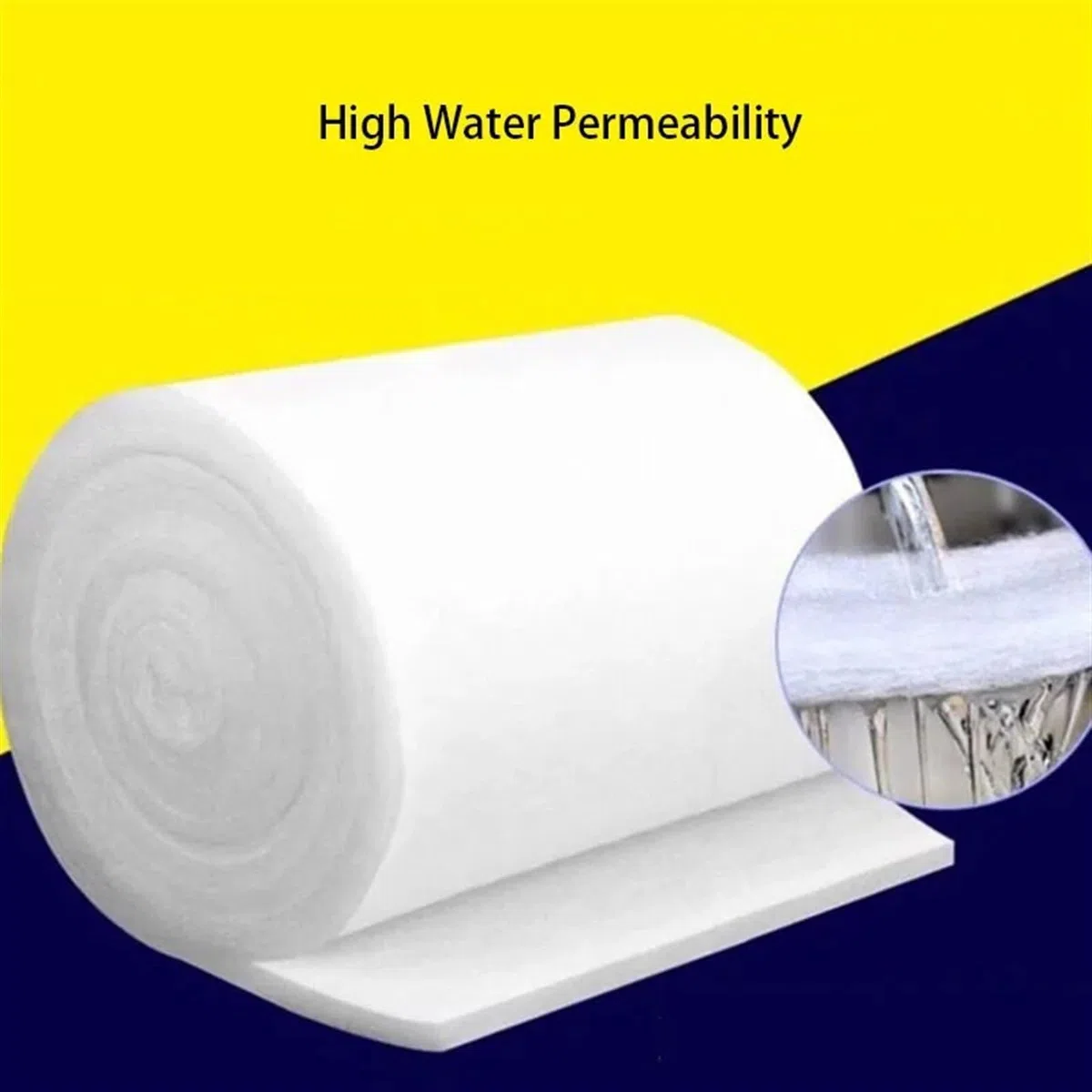 Esponja filtrante para acuarios, 3cm Thick Aquarium Filter Super Thick Filter Cotton Sponge(100x12x3cm)