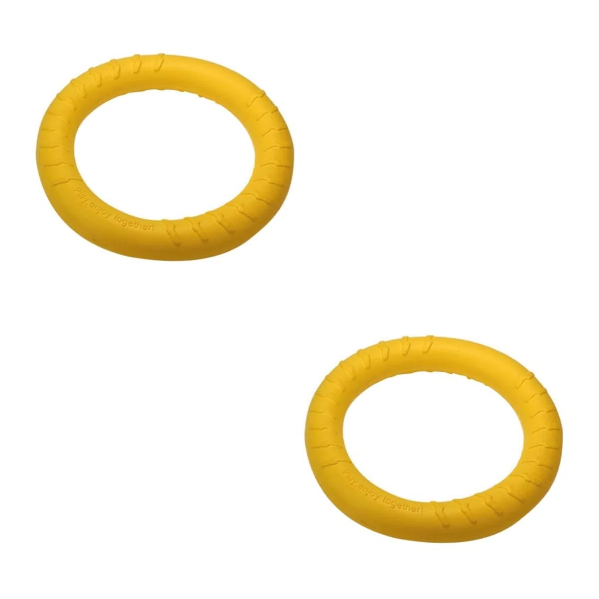 Mipcase 2 Uds Juguetes Dogman Juguetes para Masticar Juguetes para Mascotas Juguetes para Morder Perro Anillo para Perro De Juguete Anillo para Mascota De Juguete Juguete para