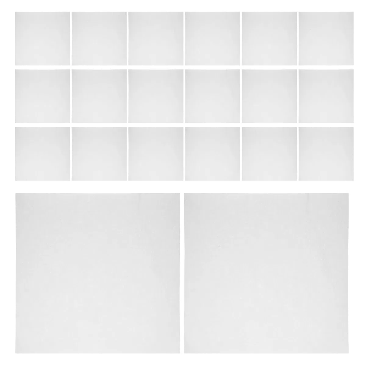 100 Piezas Papel Absorbente para Jaulas de Pájaros y Loros Unidades Desechables Compatible con Jaulas Grandes y Pequeñas Protector Higiénico Accesorio para Aves Domésticas