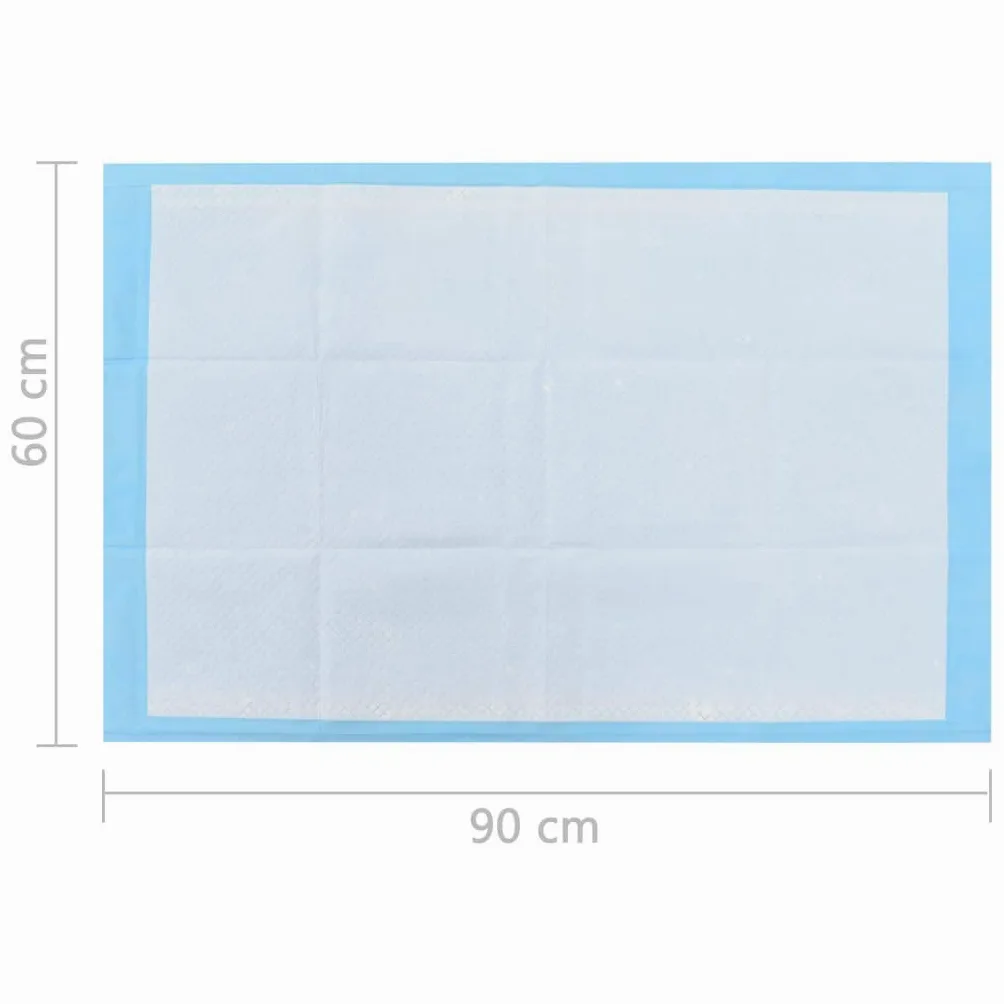 vidaXL 400x Empapadores para Mascota Textil no Tejido Animales de Compañía Casa Hogar Adiestramiento Educación Gasas Orines Micción 90x60 cm