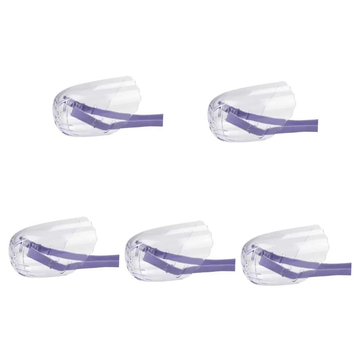 DOITOOL 5piezas Bozal para Gatos y Transpirable Diseño Práctico Mascara De Boca para Actividades Al Aire Fácil De Limpiar y Usar para Baños y Visitas Al Veterinario