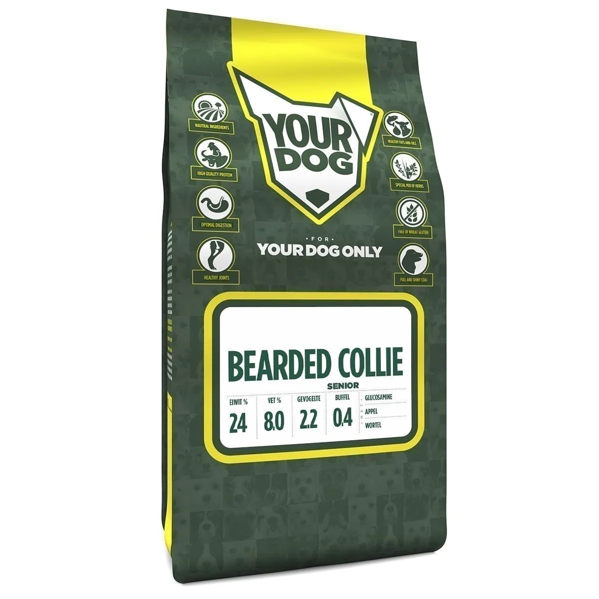 Yourdog 6 kg Bearded Collie Senior Hondenvoer