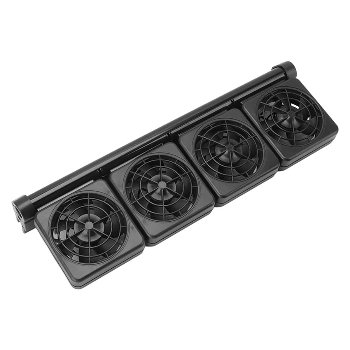 Pssopp Ventilador de Refrigeración para Pecera, Enfriador de Acuario Ajustable de 2 Velocidades con Soporte de 45 Grados, para Agua Dulce Salada hasta 4 ℃ de Caída