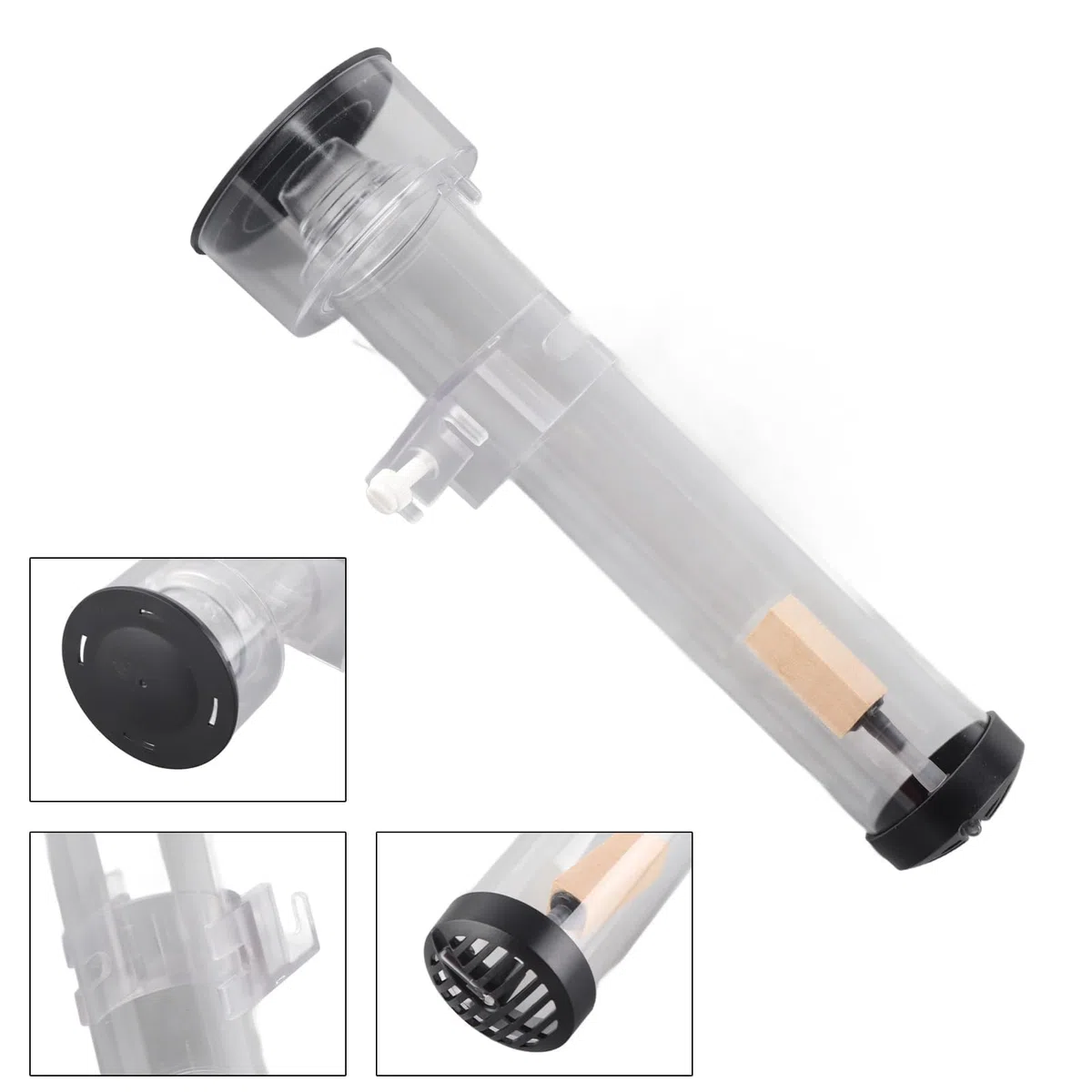 Skimmer de proteínas para acuario, superficie de acuario, procesador de película de aceite para eliminar aceite, accesorios de ajuste de flujo de aire