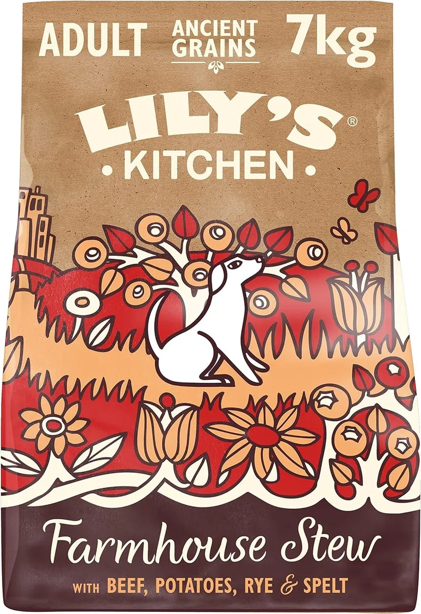 Lily's Kitchen Pienso Seco para Perros Ancient Grains Vacuno con Patatas 7kg