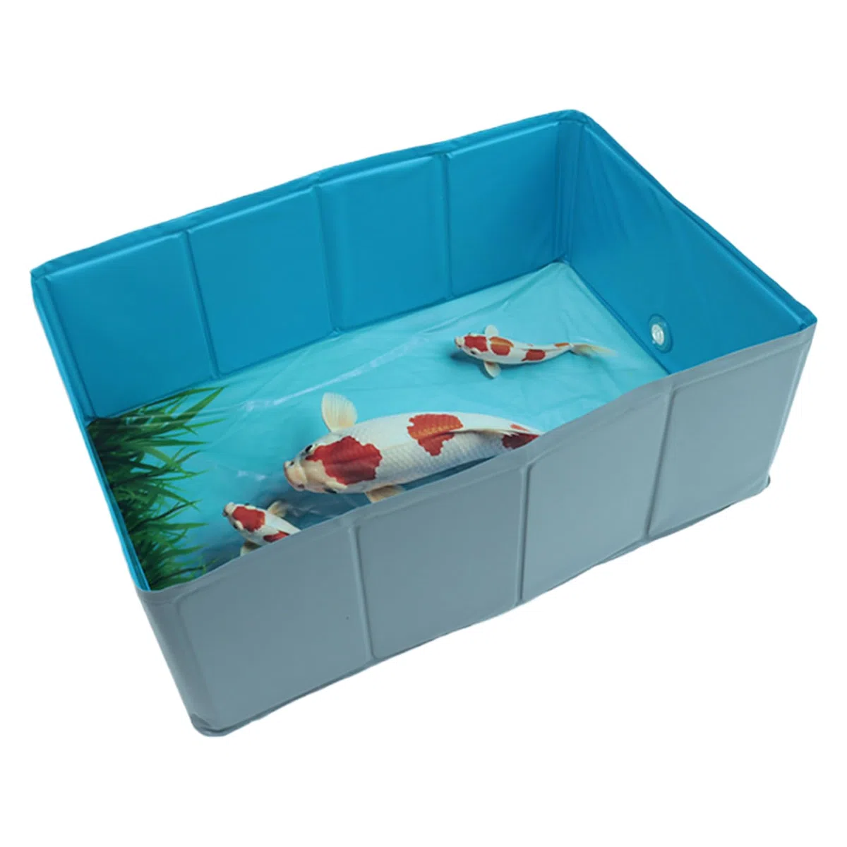 Piscina para Perros Bañera De Perro Plegable De PVC con Forma Cuadrada