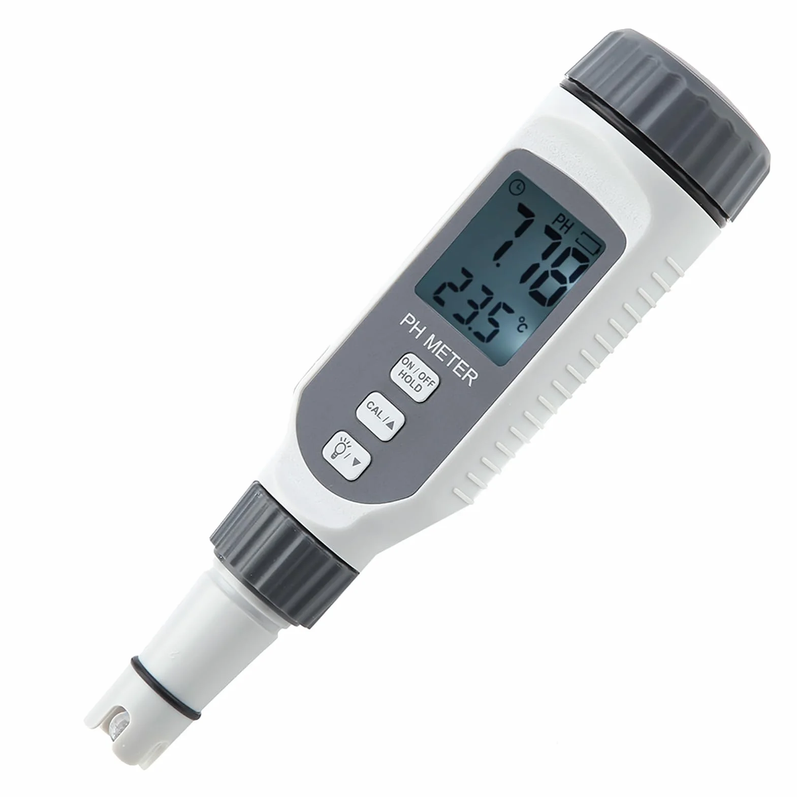 KIMISS Smart Sensor Professional Porth Meder, Tester de Calidad del Agua, Acidímetro de Acuario, PH818 con Medición de Temperatura