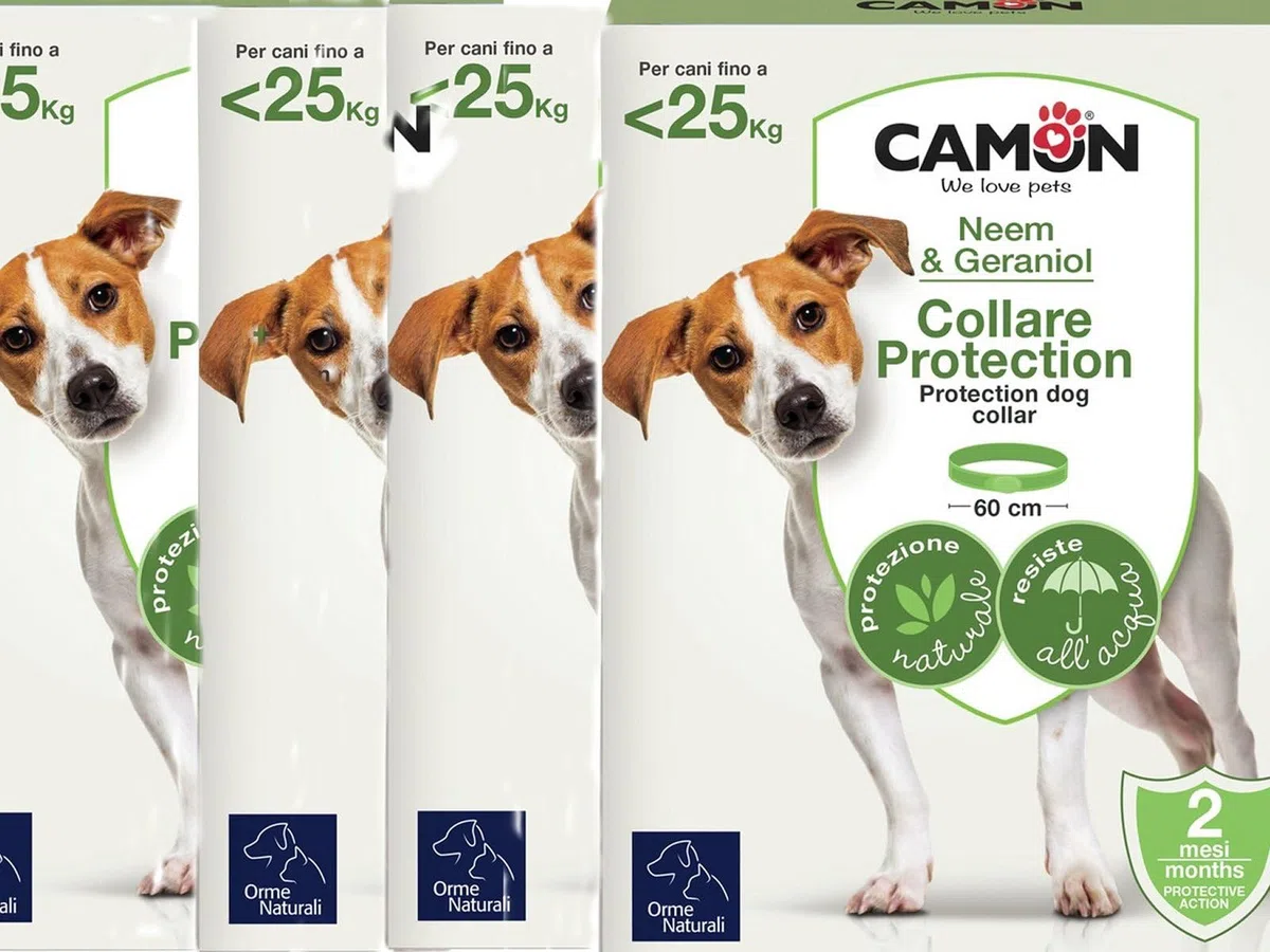 Camon - Collar de barrera de 60 cm. Oferta 4 paquetes. Protección contra plagas e insectos